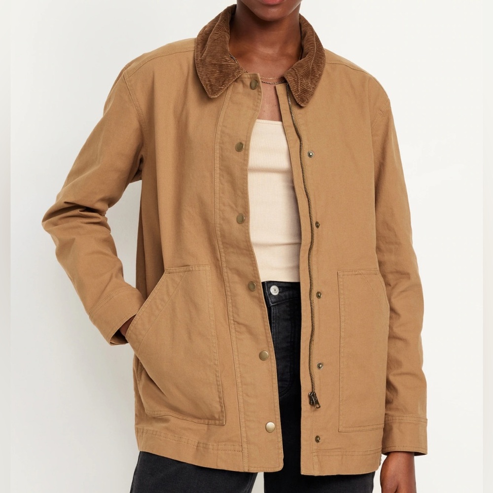 NWT Old Navy Canvas Barn Jacket